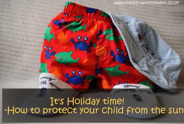 child shorts, hat and shoes