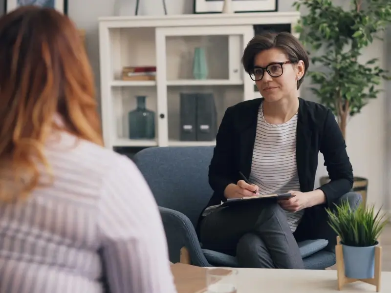 Professional nanny agency consultant supporting a family through the nanny hiring process in London
