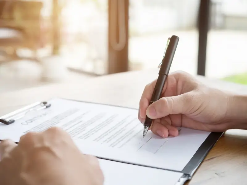 Employment contract and payroll documentation for a nanny employer in the UK