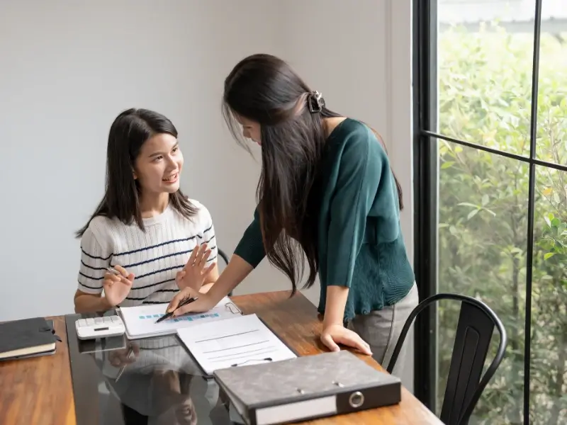 Family assessing nanny candidates during the hiring process in London