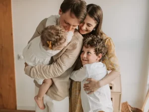 Working parents in London supported by professional childcare and nanny services